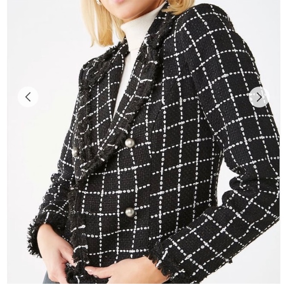 Tweed Chanel looking jacket for 1/3 the price - Picture 2 of 12